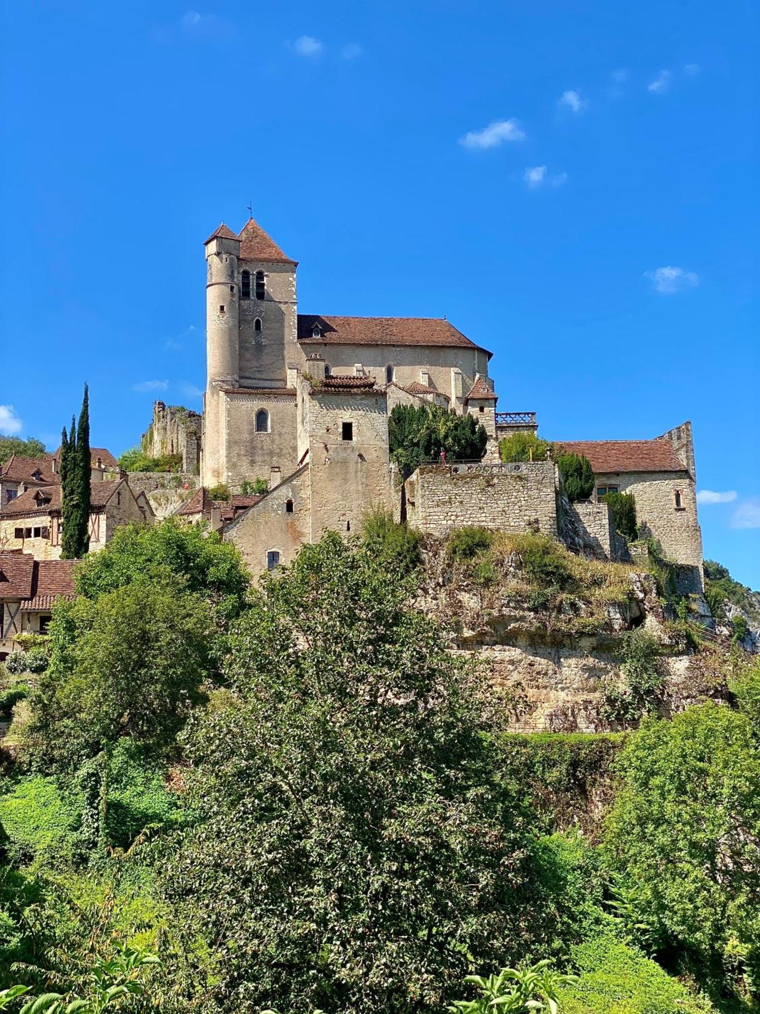 La Maison De Ganil Saint-Cirq-Lapopie Eksteriør billede